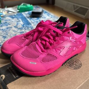 Reebok Women's Bold Pink Athletic Shoes